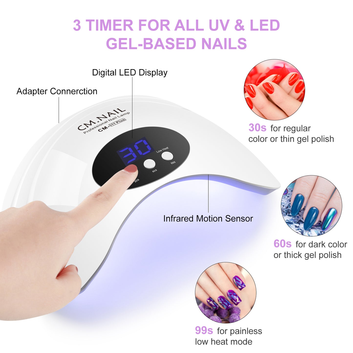 Nail Lamp CM-I11 - Shenzhen Chuangmei Shijie Electronics Co., Ltd.