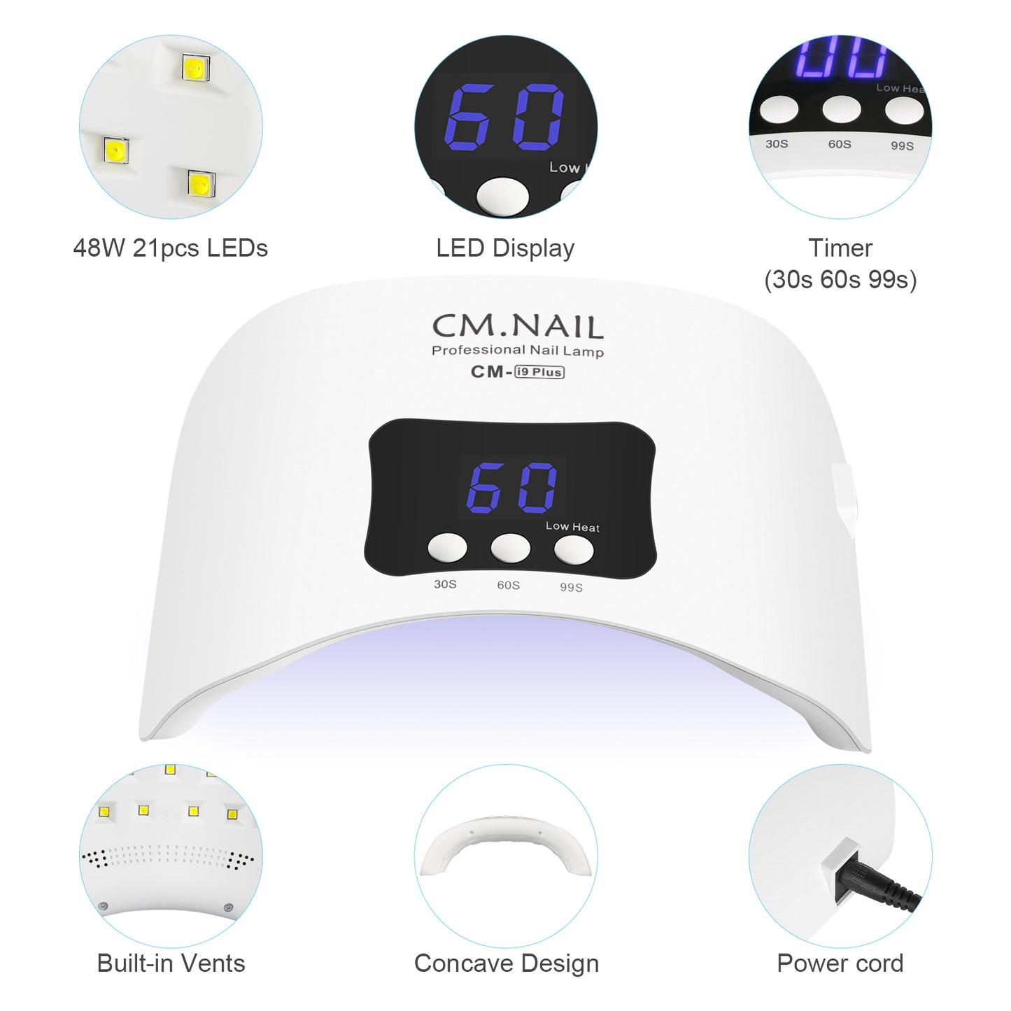 Nail Lamp CM-I9 - Shenzhen Chuangmei Shijie Electronics Co., Ltd.