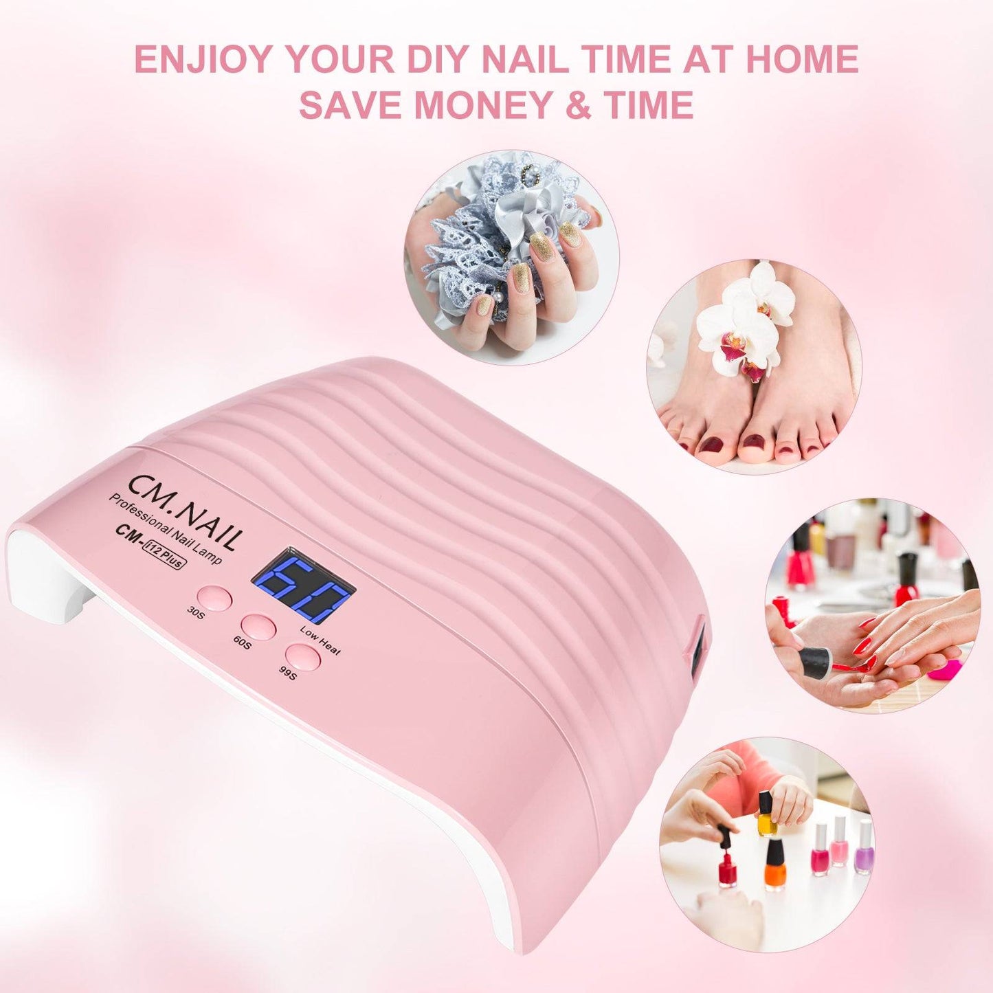 Mini Nail Lamp CM-12 Suitable for Home Nail Salons - Shenzhen Chuangmei Shijie Electronics Co., Ltd.