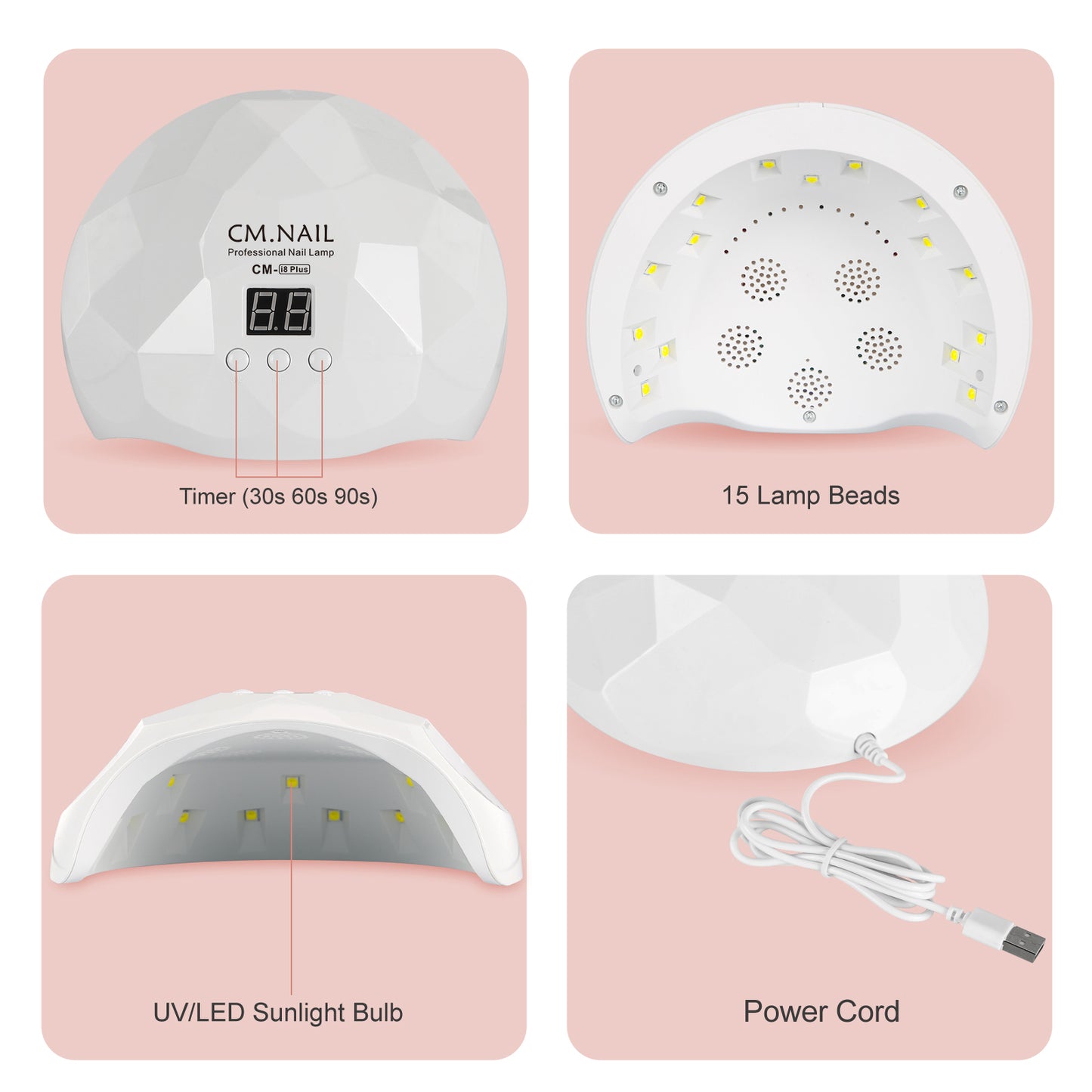 Nail Lamp CM-I8 - Shenzhen Chuangmei Shijie Electronics Co., Ltd.
