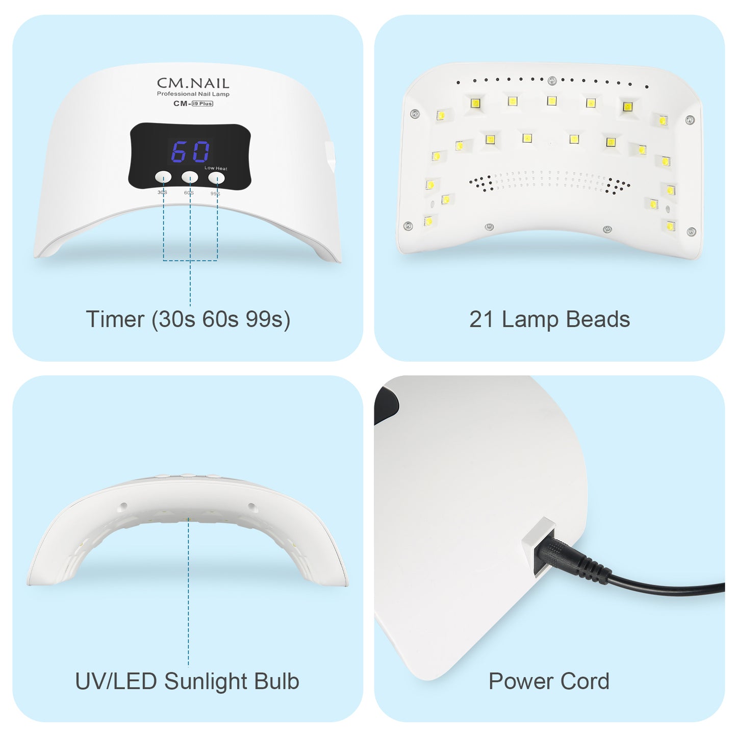 Nail Lamp CM-I9 - Shenzhen Chuangmei Shijie Electronics Co., Ltd.