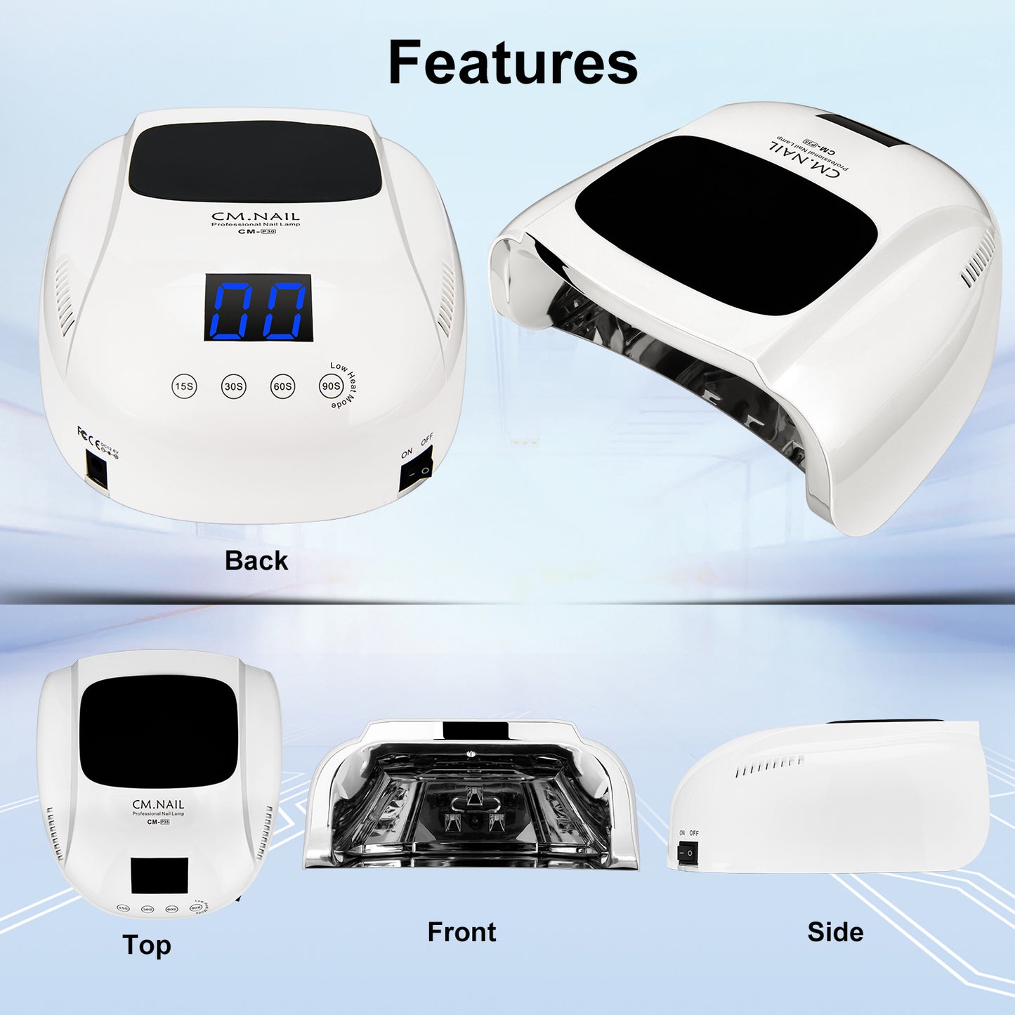 Nail Lamp CM-P35 - Shenzhen Chuangmei Shijie Electronics Co., Ltd.