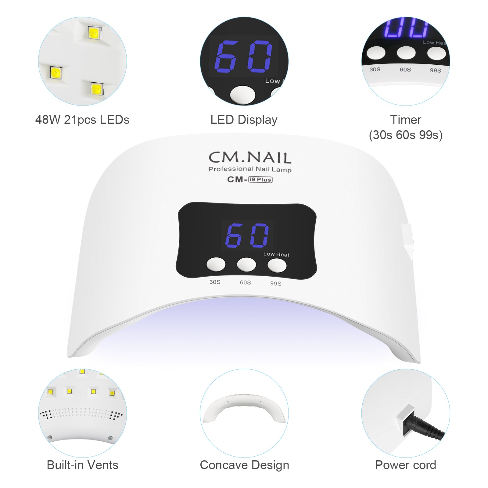 Nail Lamp CM-I9 - Shenzhen Chuangmei Shijie Electronics Co., Ltd.