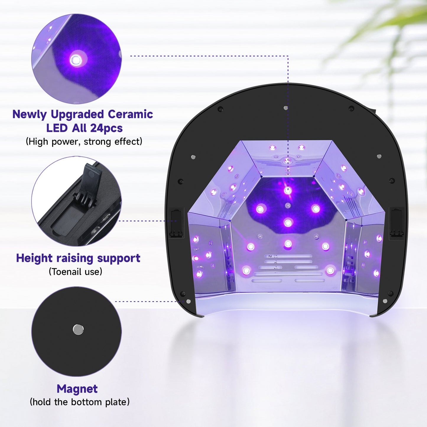 Nail Lamp CM-P60 - Shenzhen Chuangmei Shijie Electronics Co., Ltd.