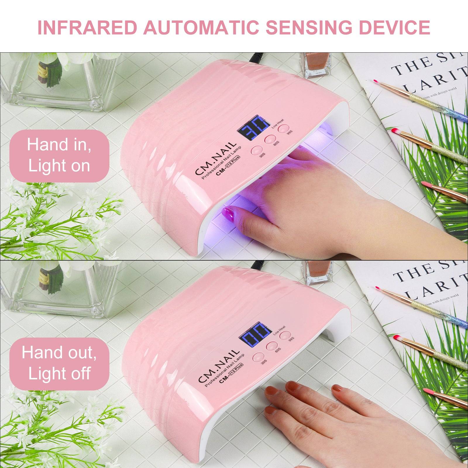 Mini Nail Lamp CM-12 Suitable for Home Nail Salons - Shenzhen Chuangmei Shijie Electronics Co., Ltd.