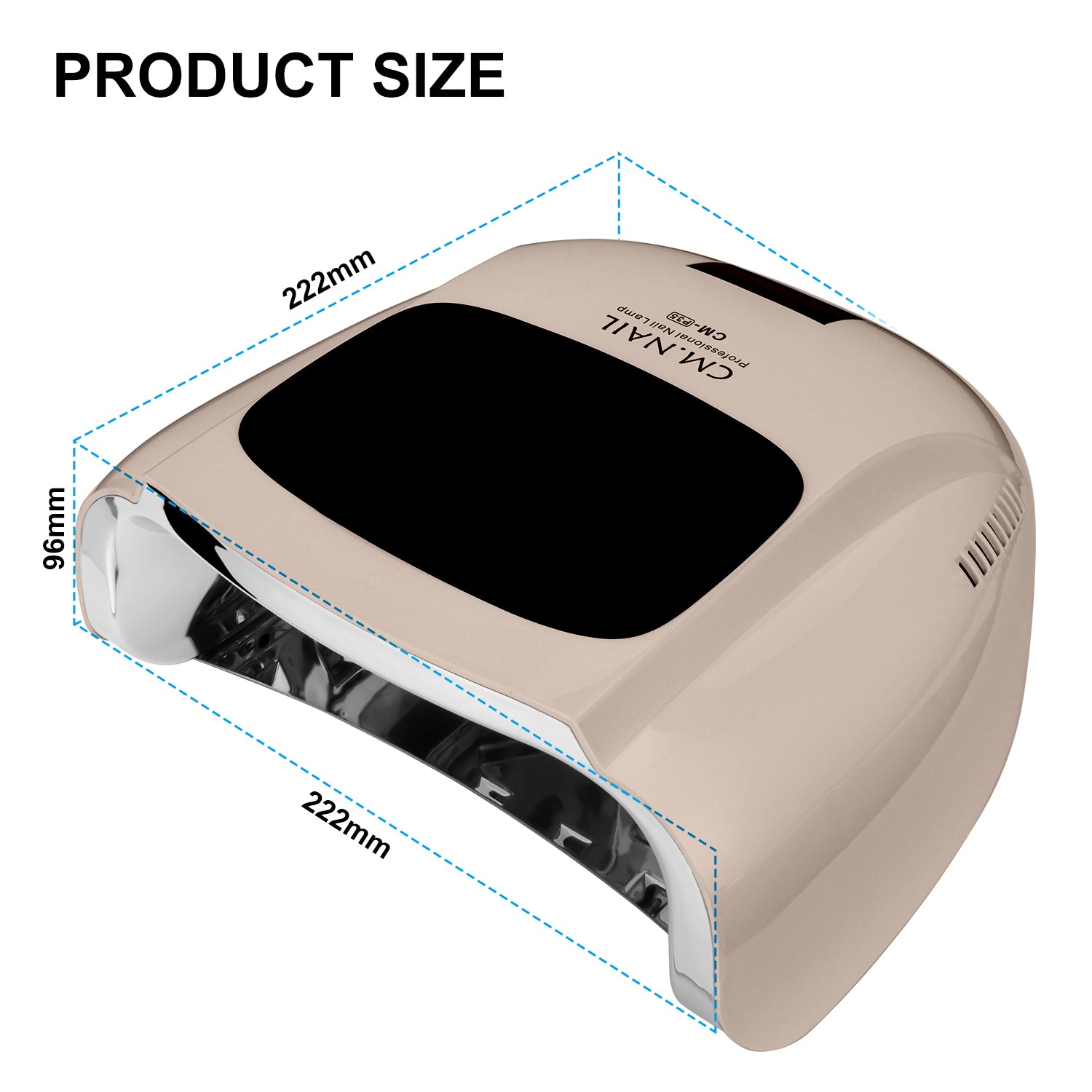 Nail Lamp CM-P35 Beige - Shenzhen Chuangmei Shijie Electronics Co., Ltd.