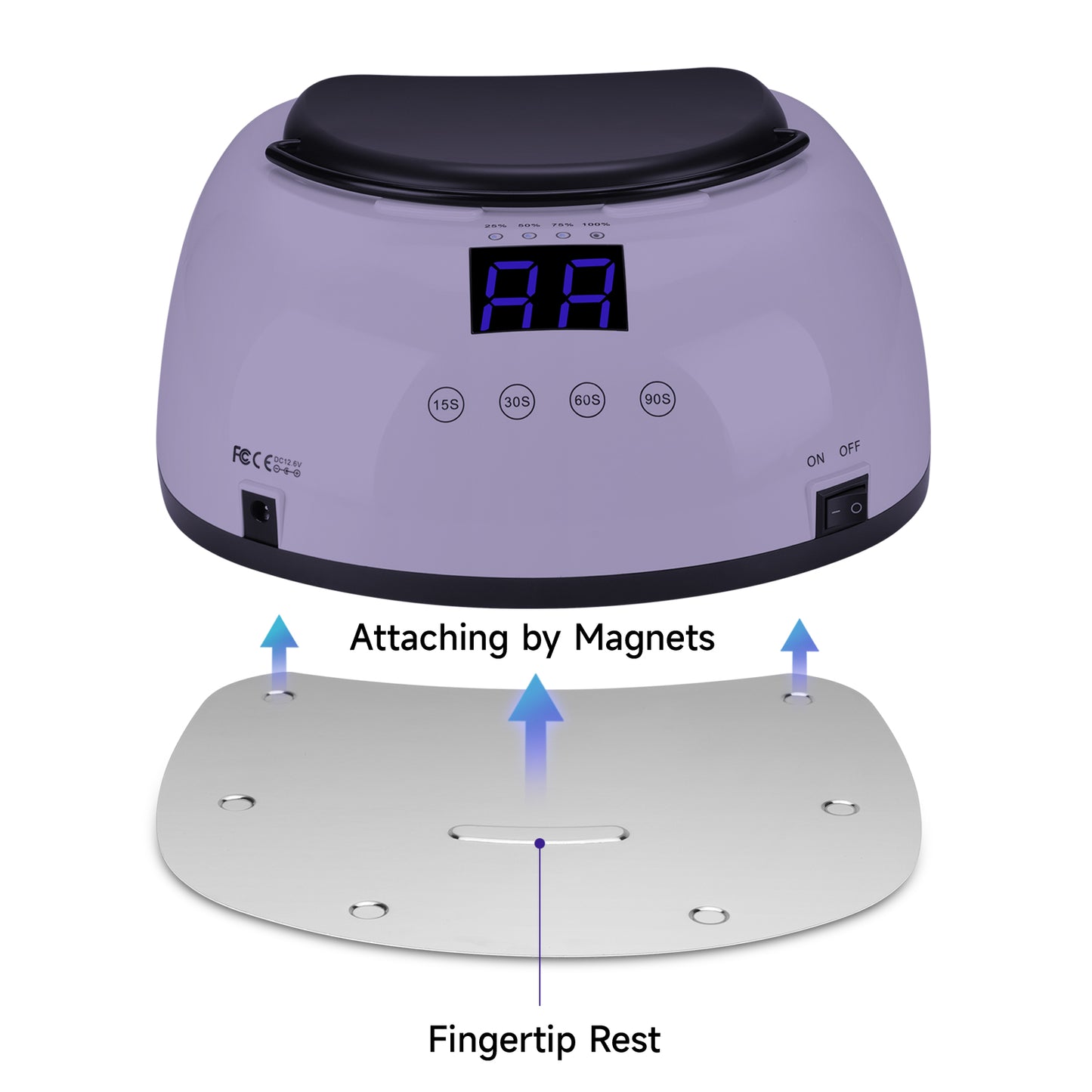 Nail Lamp CM-P60 Purple - Shenzhen Chuangmei Shijie Electronics Co., Ltd.