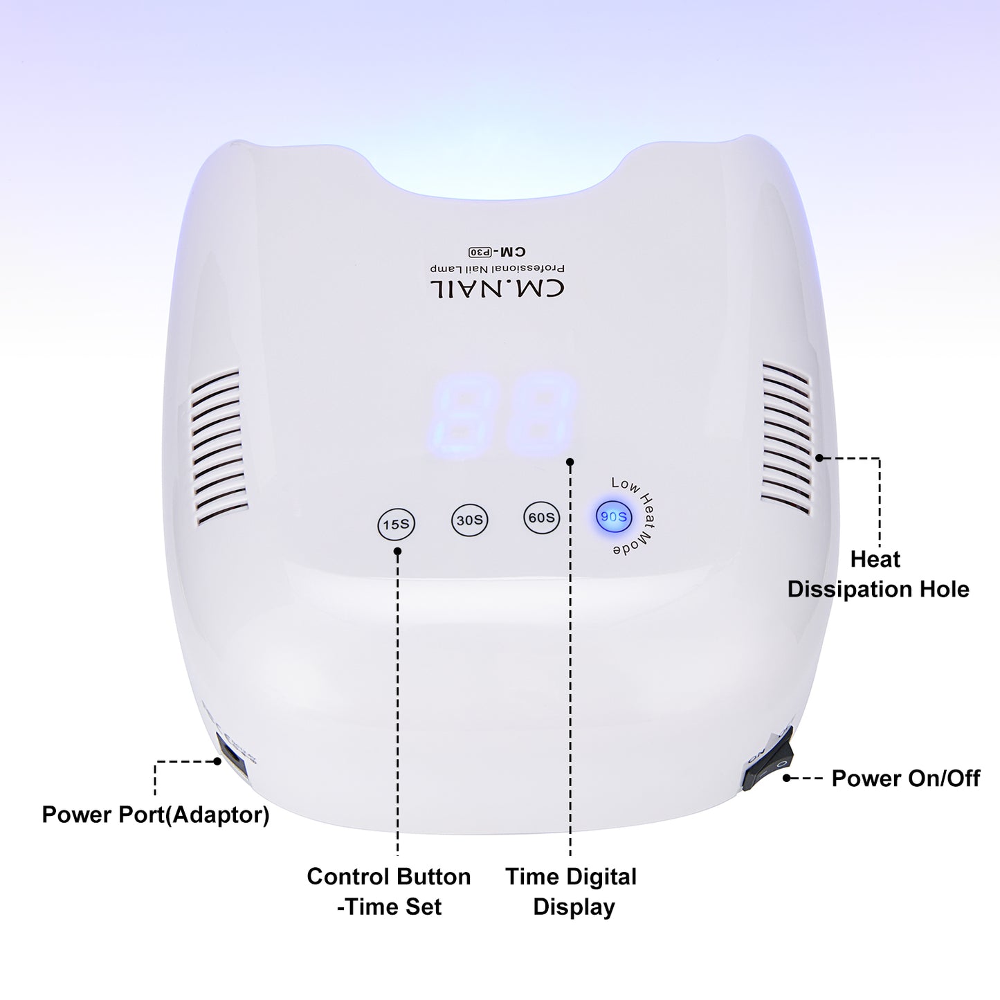 Nail Lamp CM-P30 - Shenzhen Chuangmei Shijie Electronics Co., Ltd.