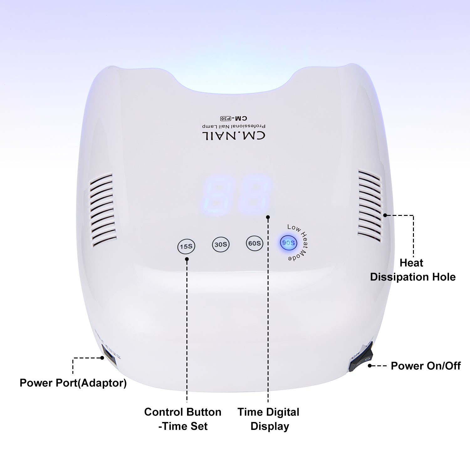 Nail Lamp CM-P30 - Shenzhen Chuangmei Shijie Electronics Co., Ltd.