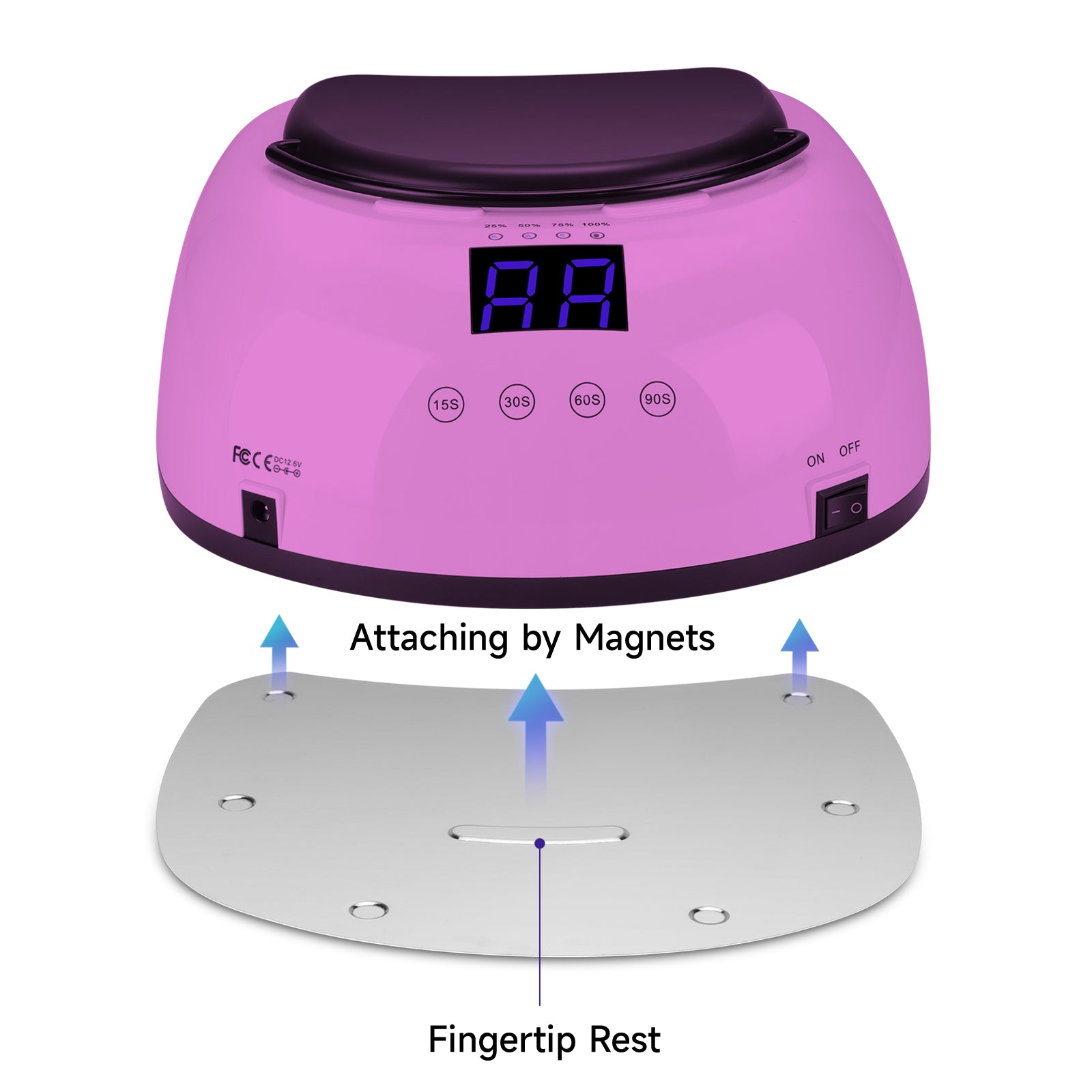 Nail Lamp CM-P60 Rose Pink - Shenzhen Chuangmei Shijie Electronics Co., Ltd.