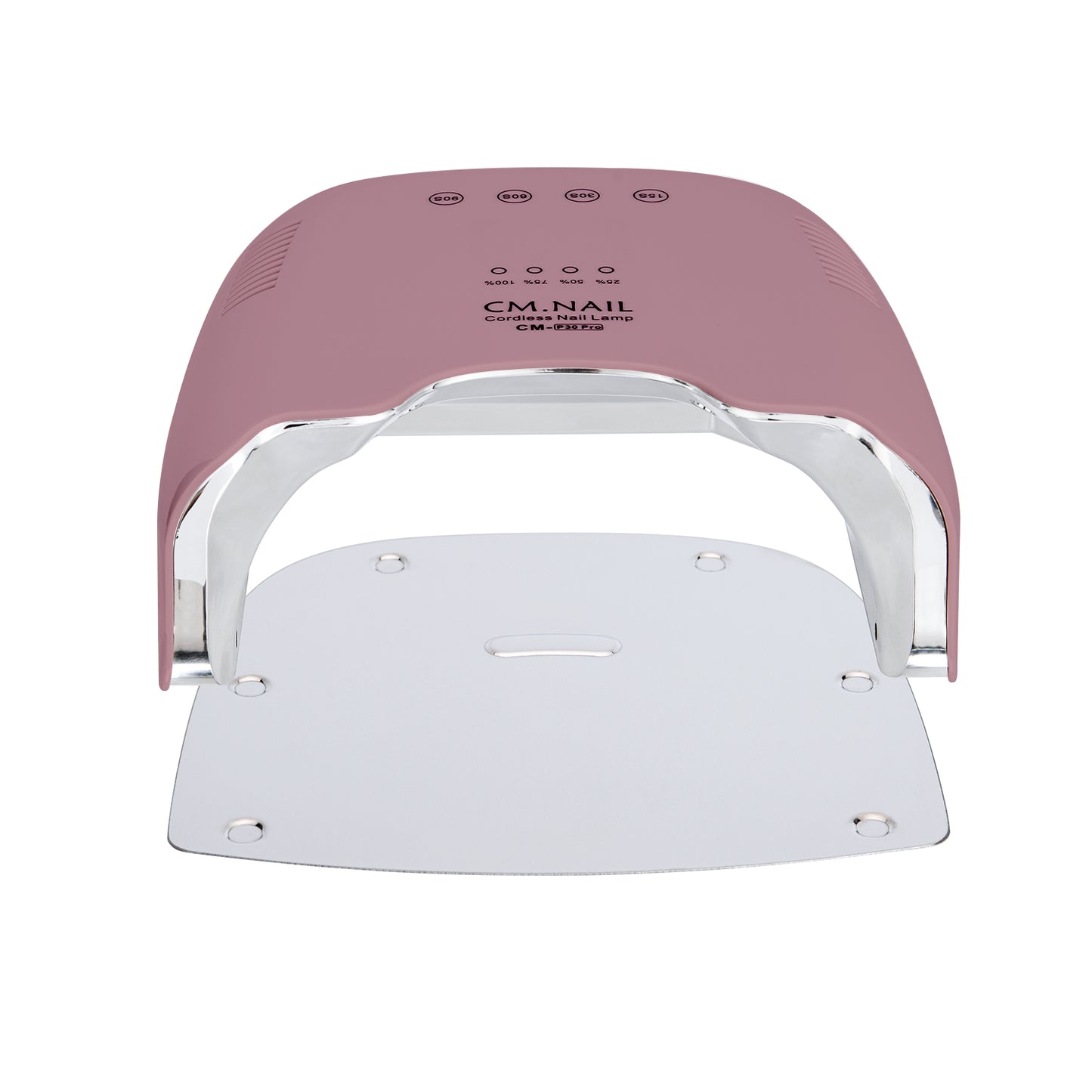 Nail Lamp CM-P30 Cameo with detachable base plate, designed for easy cleaning and versatile gel polish curing.