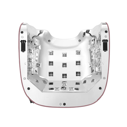 Interior view of the Nail Lamp CM-P30 Cameo, displaying multiple LED lights for even and quick gel polish curing.