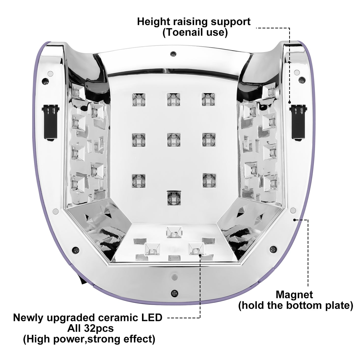 Nail Lamp CM-P35 Purple - Shenzhen Chuangmei Shijie Electronics Co., Ltd.